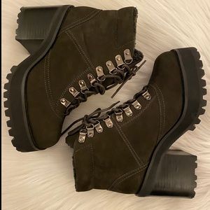 JEFFREY CAMPBELL • “Sequoia-SH” • Waterproof Platform Ankle Boot • Size …